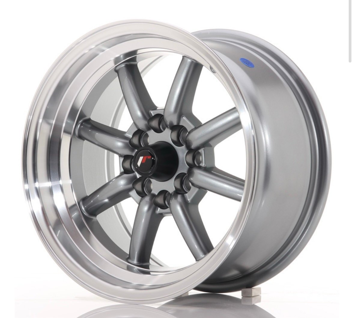 Llantas Japan Racing JR19 Negro Mate - Imagen 2