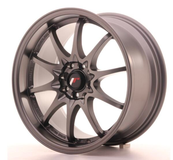 Llantas Japan Racing JR5 Gunmetal mate