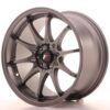 Llantas Japan Racing JR5 Gunmetal mate
