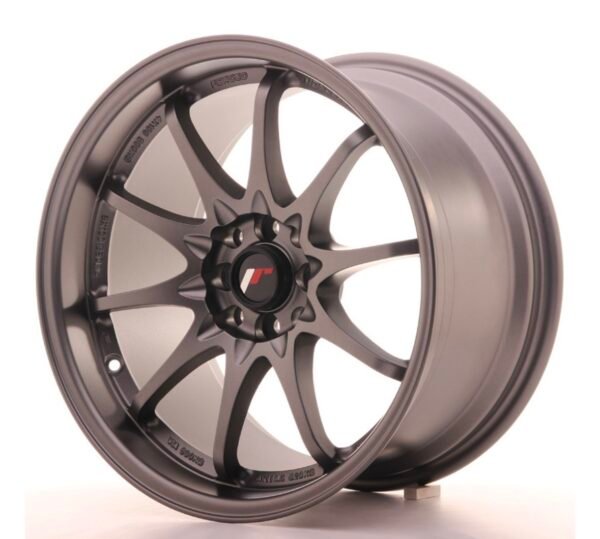 Llantas Japan Racing JR5 Gunmetal mate