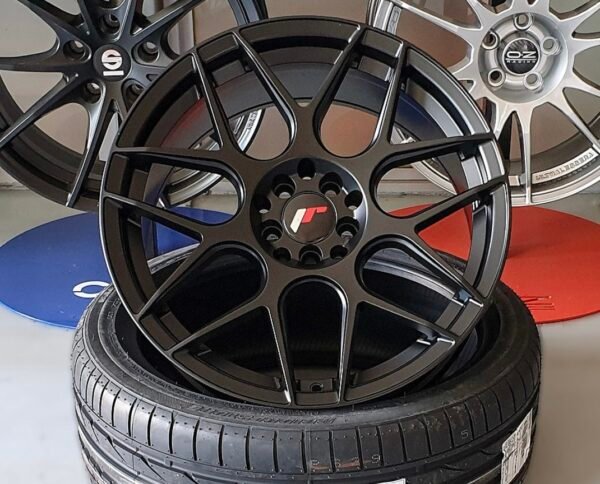 Llantas Flow Forming Japan Racing JR18 Negro mate
