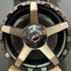Llantas Japan Racing JRX5 Negro/titanio