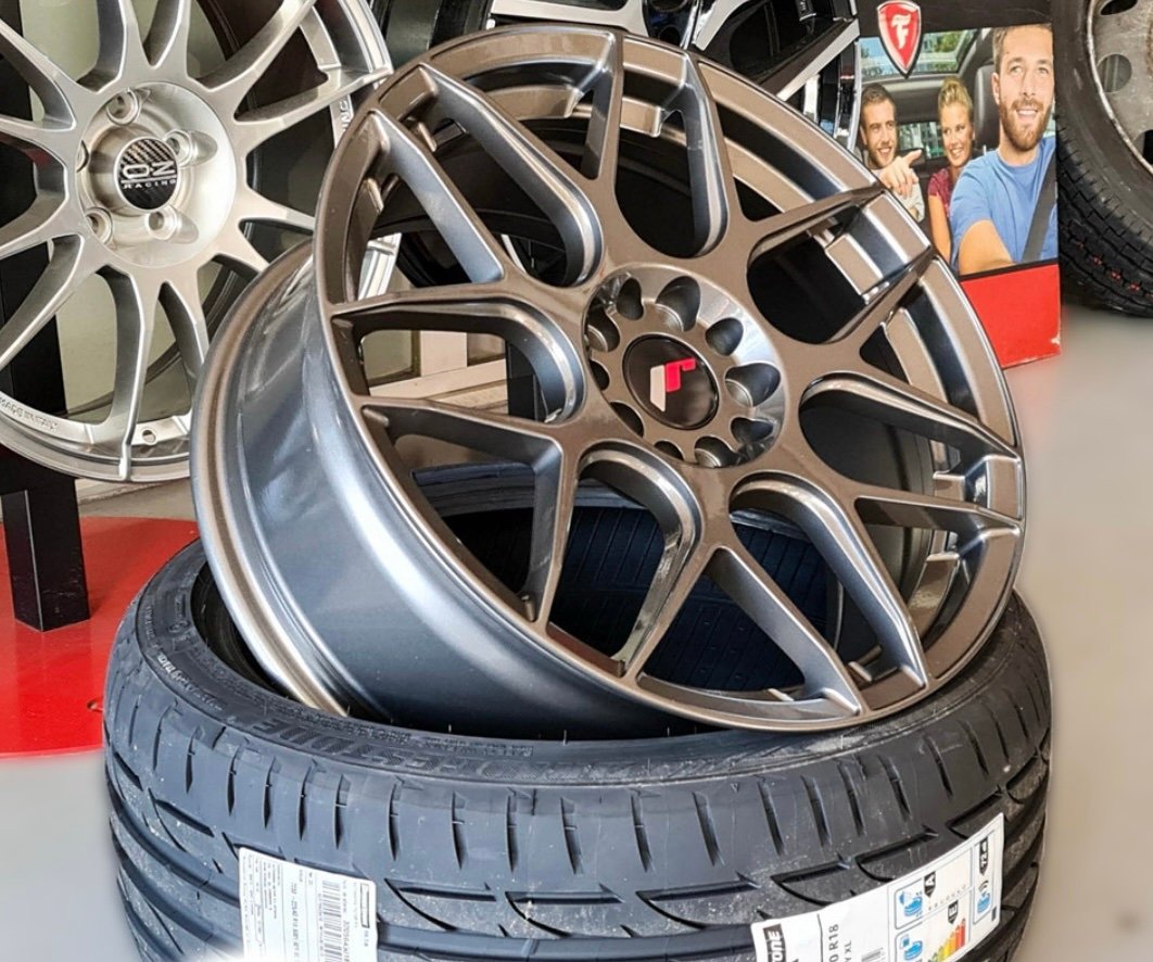 Llantas Flow Forming Japan Racing JR18 Hyper Gray - Imagen 2