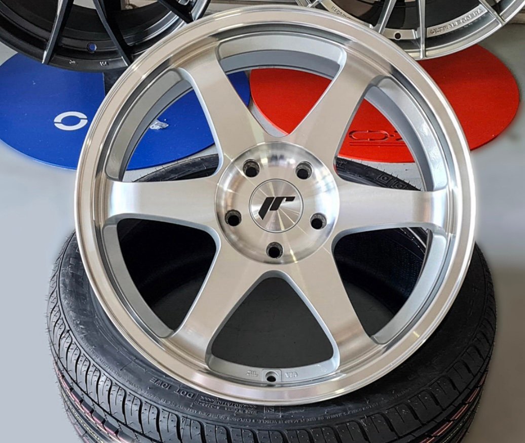 Llantas Japan Racing JR3 Plata/pulido - Imagen 3