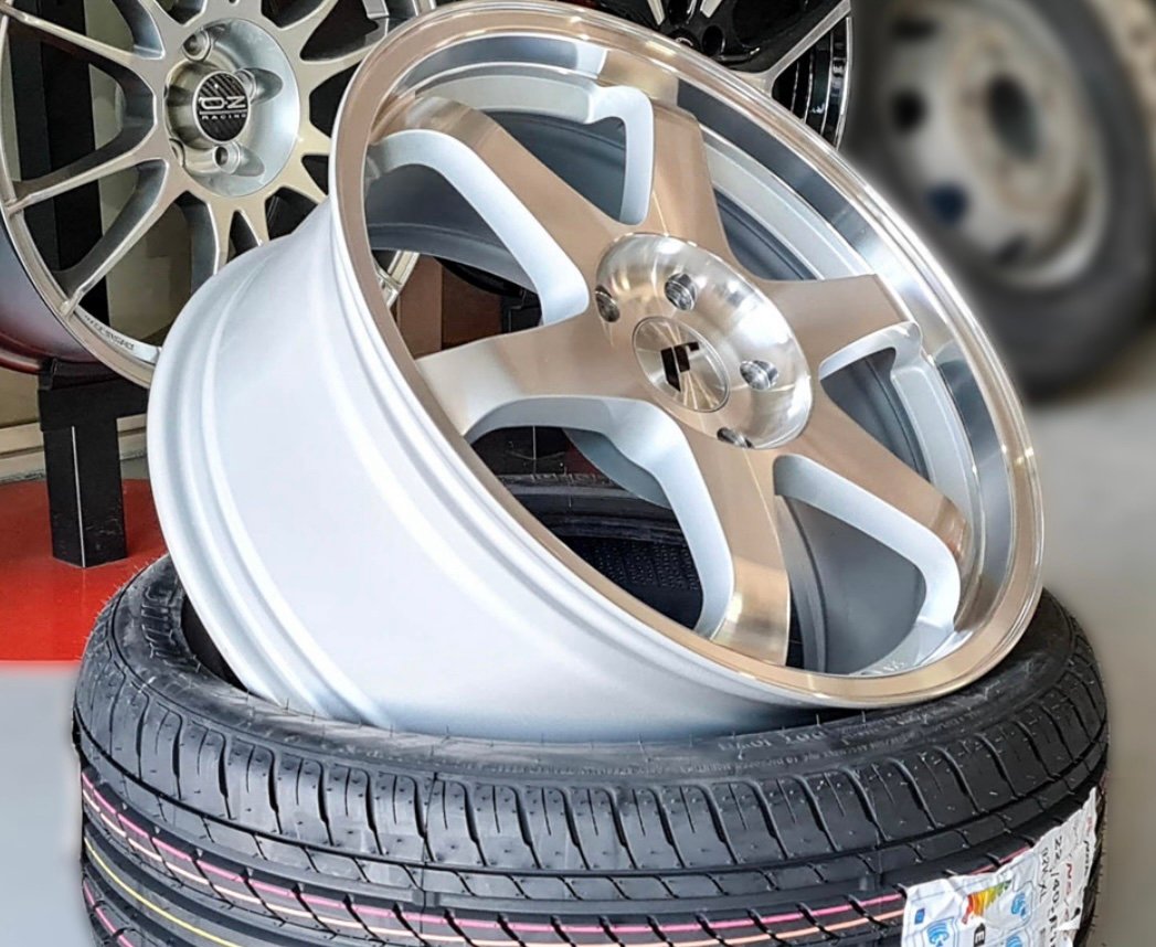 Llantas Japan Racing JR3 Plata/pulido - Imagen 4