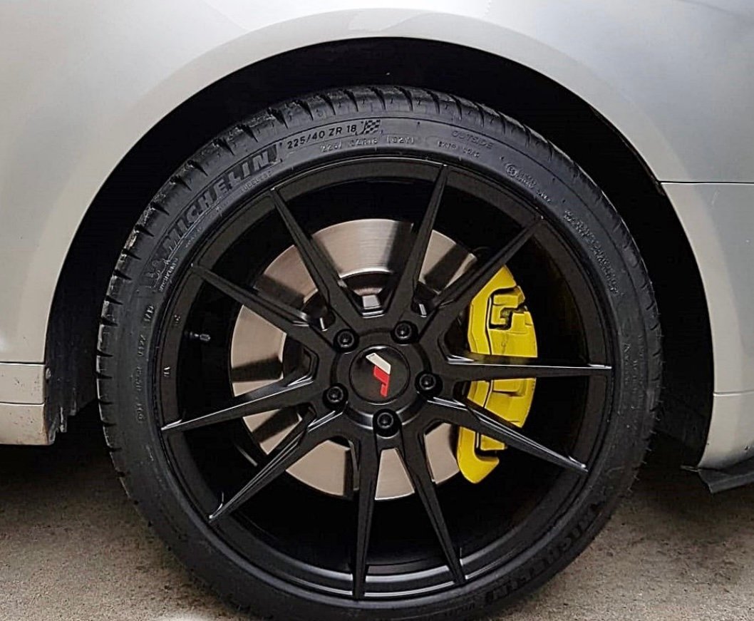 Llantas Flow Forming Japan Racing JR21 Negro mate - Imagen 2