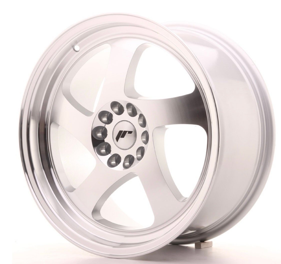 Llantas Japan Racing JR15 Plata/pulido - Imagen 2