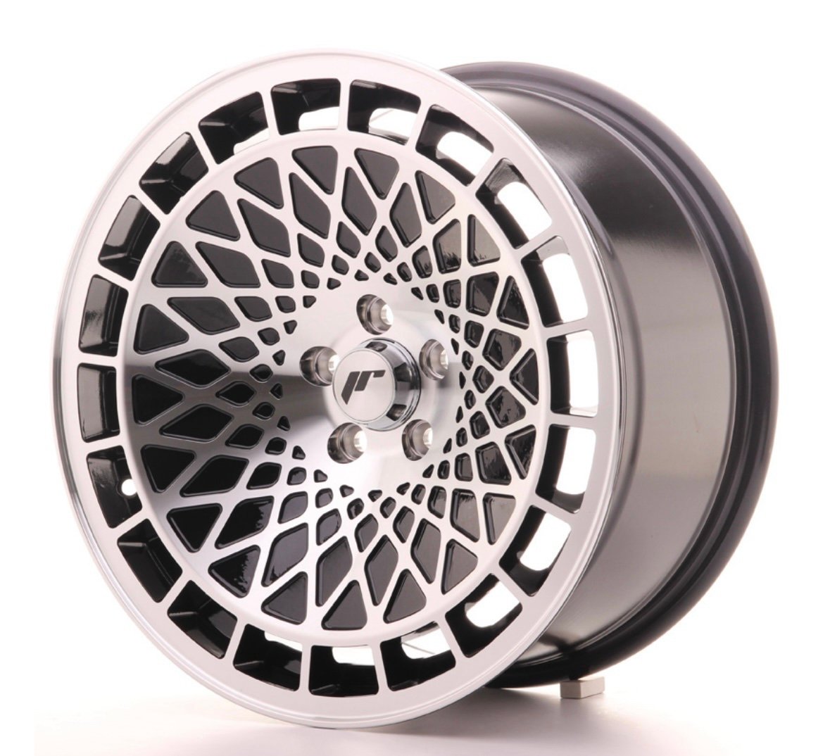 Llantas Japan Racing JR14 Negro/pulido - Imagen 4