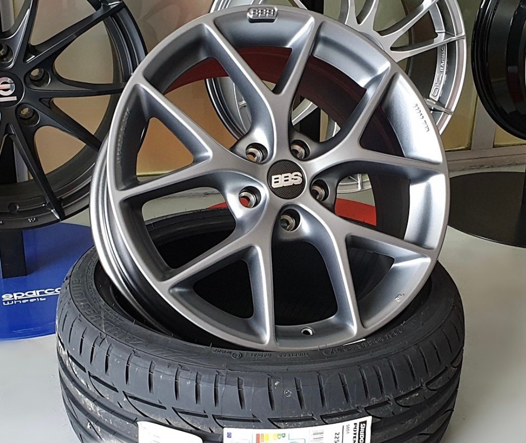 Llantas BBS SR Himalaya Satin Grey - Imagen 3