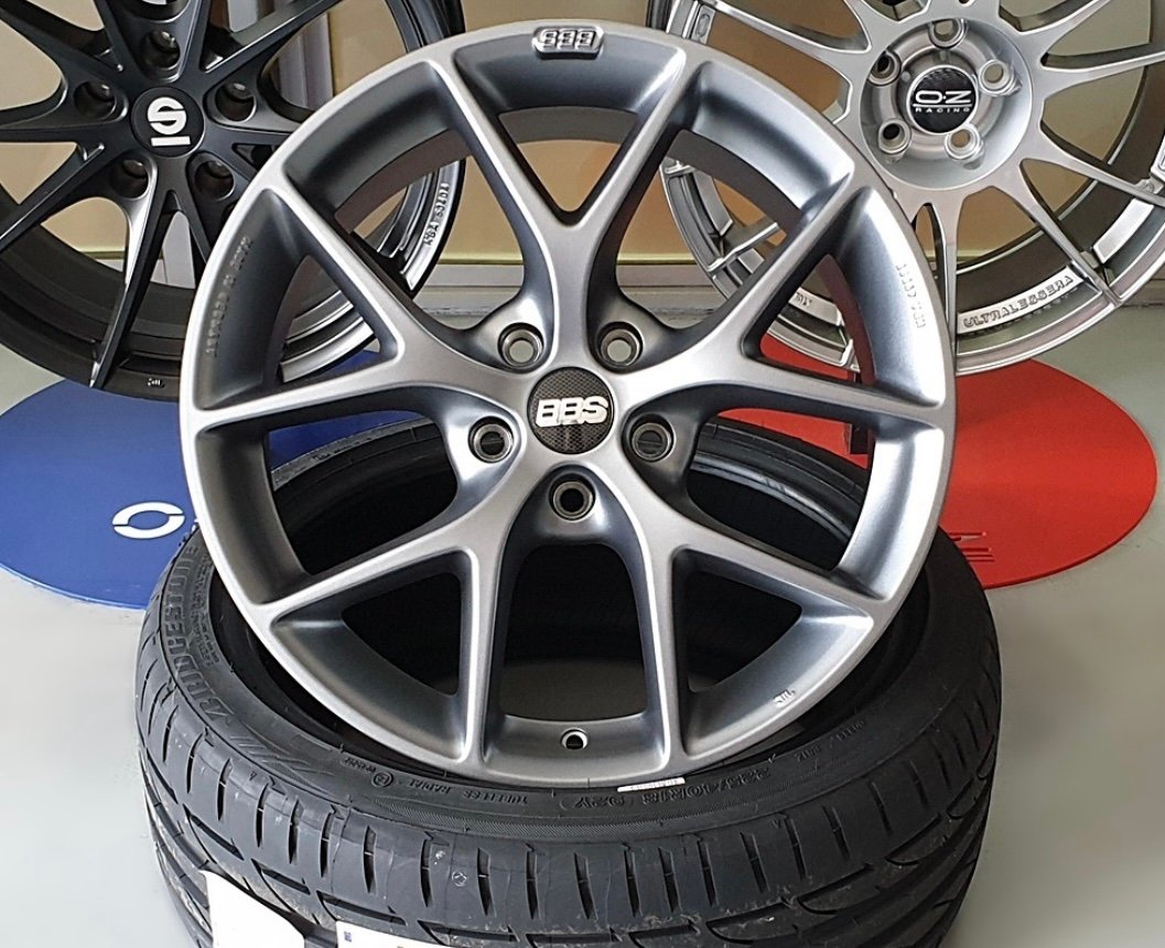 Llantas BBS SR Himalaya Satin Grey - Imagen 2