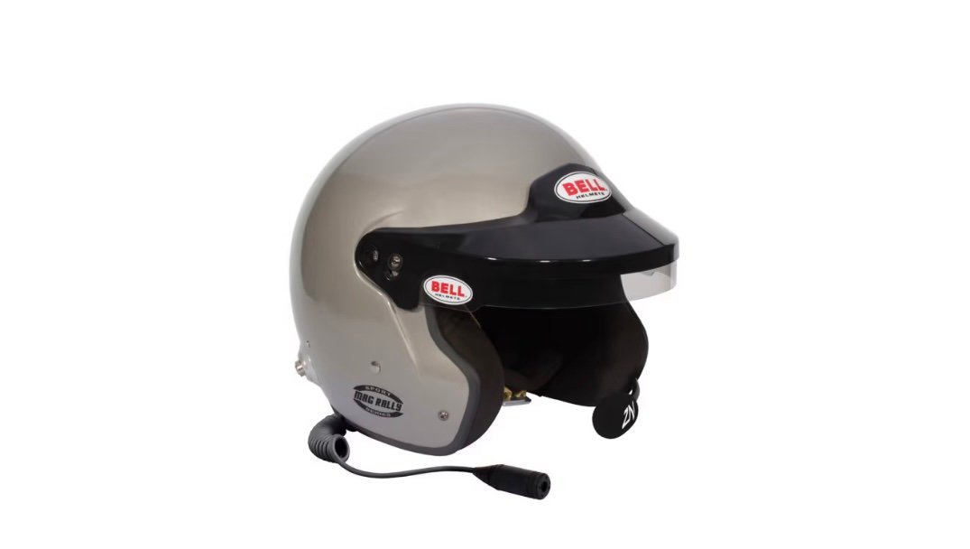 Casco Bell MAG Rally Titanium HANS FIA 8859-2015