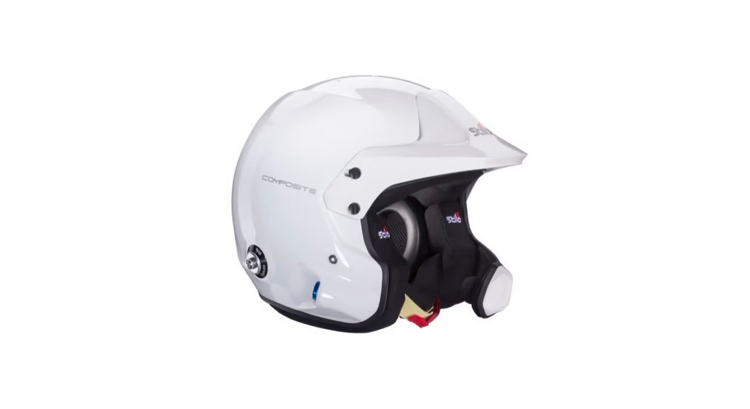 Casco Stilo Venti WRC compuesto blanco interior negro