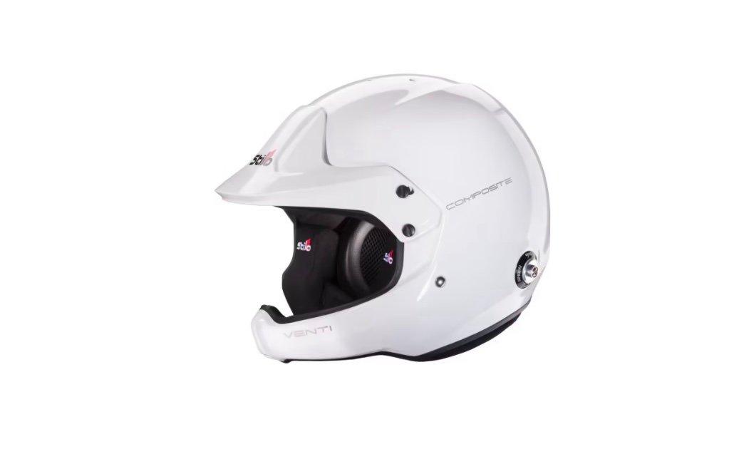 Casco Stilo Venti WRC compuesto blanco interior negro - Imagen 2