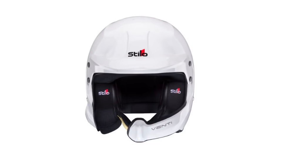 Casco Stilo Venti WRC compuesto blanco interior negro - Imagen 3