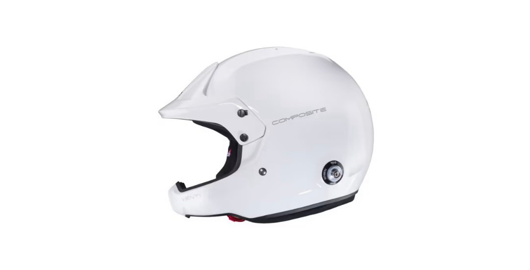 Casco Stilo Venti WRC compuesto blanco interior negro - Imagen 5