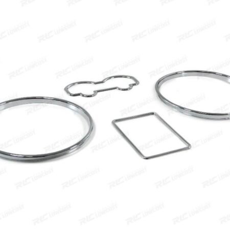 AROS CUADRO DE INSTRUMENTOS PARA VOLKSWAGEN VW GOLF 4 95-06 BORA 98-05 CROMO