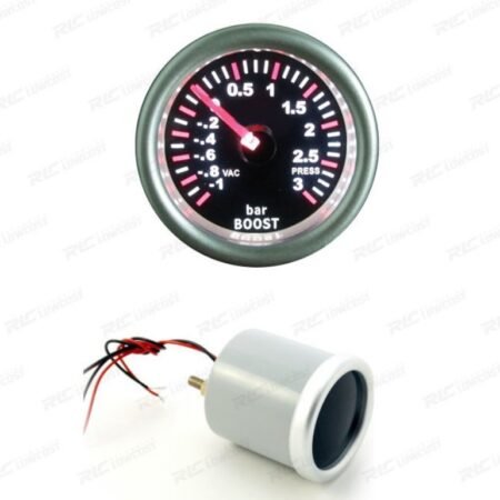 RELOJ PRESIÓN TURBO FONDO NEGRO ILUMINADO