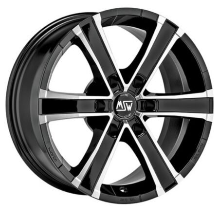 Llantas OZ RACING MSW SAHARA 6 Negro/pulido
