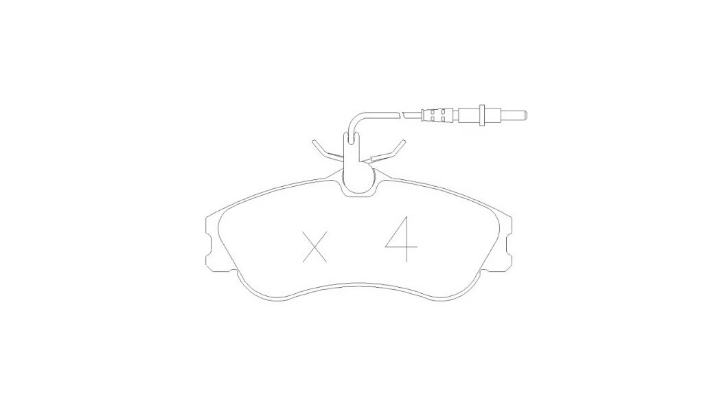 Pastillas de freno GT2I Club delantero RENAULT CLIO III 2.0i 16V RS 200 hp 05-12 - Imagen 2