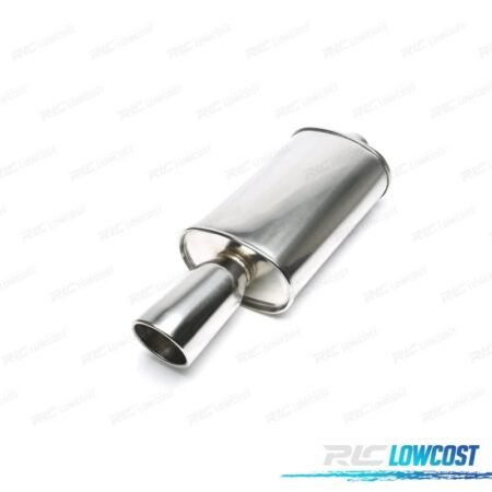 ESCAPE UNIVERSAL ACERO INOX UNA SALIDA REDONDA