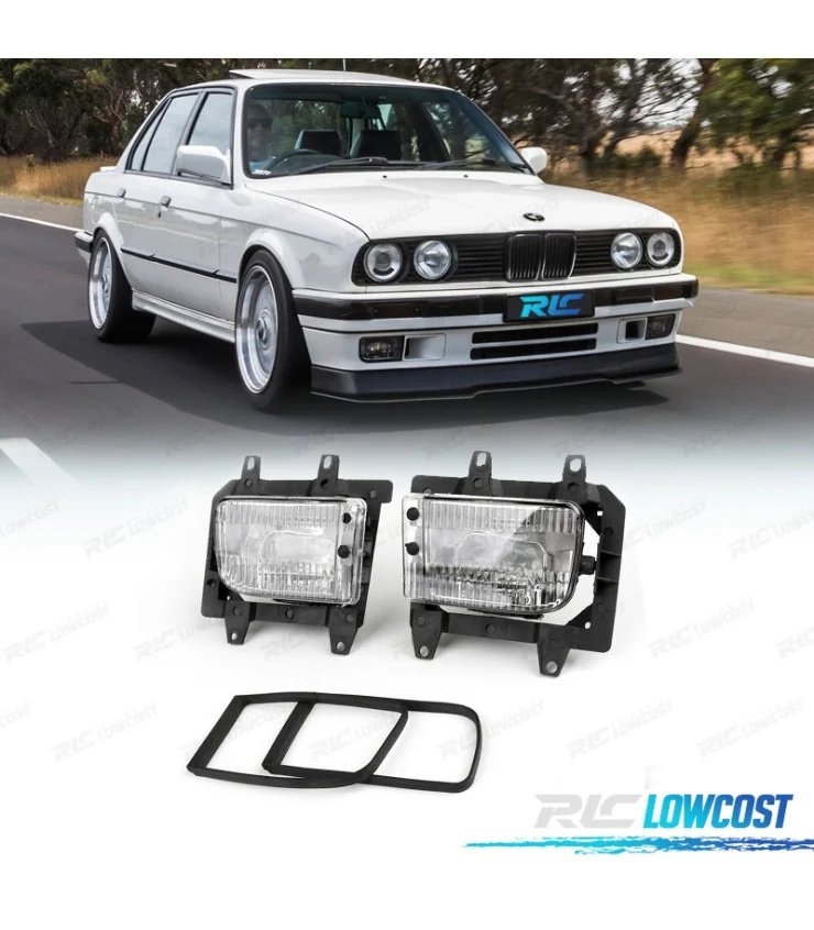 FAROS ANTINIEBLA PARA BMW SERIE 3 E30 CLARO