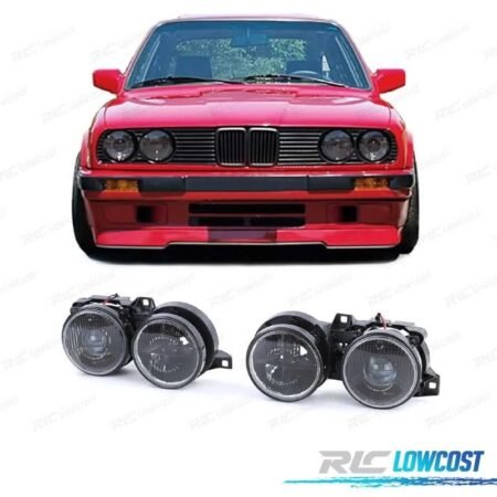 FAROS BMW E30 82-94 FONDO NEGRO