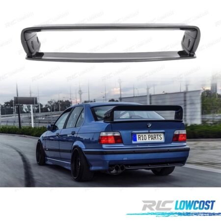 ALERÓN BMW SERIE 3 E36 90-99 NEGRO BRILLO LOOK M3 GT