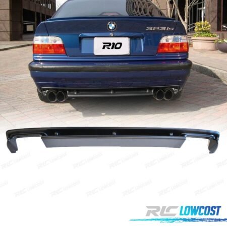 DIFUSOR BMW E36 91-98 LOOK M3 DOBLE