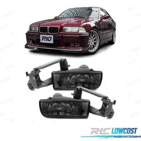 FAROS ANTINIEBLA BMW SERIE 3 E36 90-99 CRISTAL AHUMADO LOOK M3