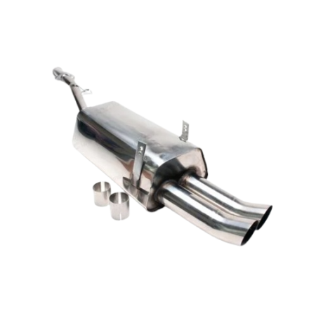 SILENCIOSO ESCAPE PARA BMW SERIE 3 E36 L4 1991-1998 INOX x2 DTM