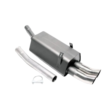 SILENCIOSO ESCAPE PARA BMW SERIE 3 E36 L6 1991-1998 x2 BIS
