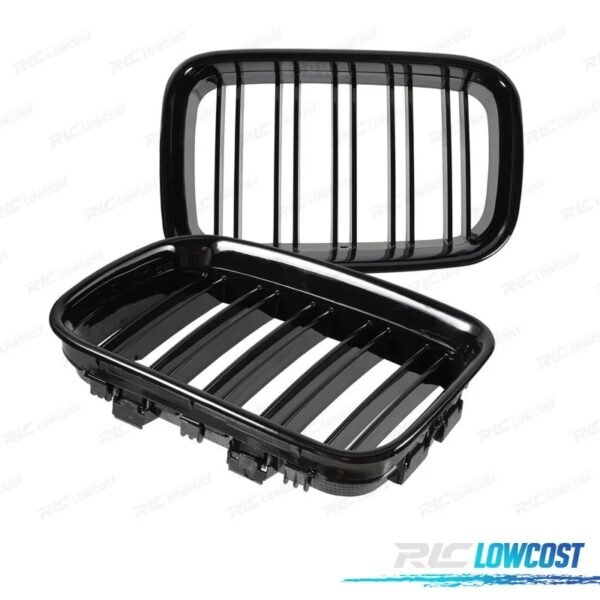 PARRILLA DOBLE BMW E36 91-96 NEGRO BRILLO