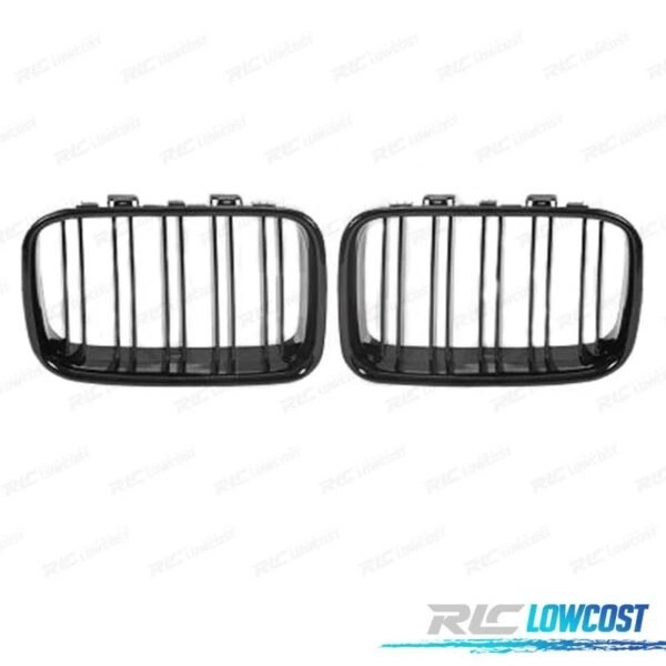 PARRILLA DOBLE BMW E36 91-96 NEGRO BRILLO