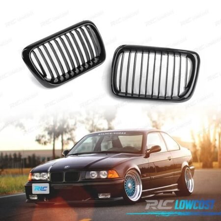 PARRILLAS BMW E36 97-99 LOOK M PERFORMANCE NEGRO BRILLANTE