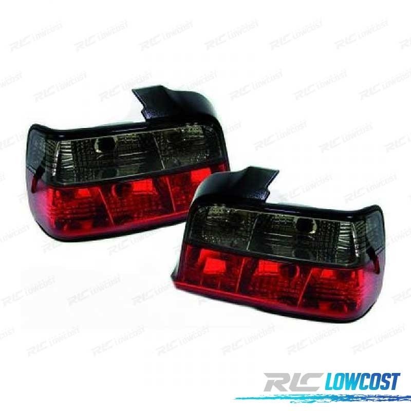 PILOTOS BMW SERIE 3 E36 90-97 ROJO AHUMADO