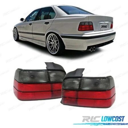 PILOTOS BMW SERIE 3 E36 ROJO AHUMADO 90-97 LOOK M3