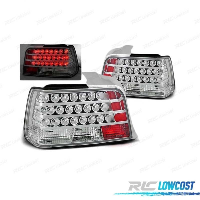 PILOTOS LED PARA BMW E36 90-99 SEDAN CROMADO LED