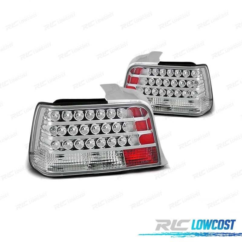 PILOTOS LED PARA BMW E36 90-99 SEDAN CROMADO LED - Imagen 2
