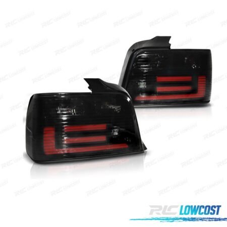 PILOTOS PARA BMW SERIE 3 E36 90-99 LED BAR AHUMADO
