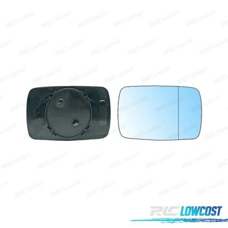 CRISTAL ESPEJO BASE IZQUIERDO BMW SERIE 3 E46 4P 98-05 AZUL