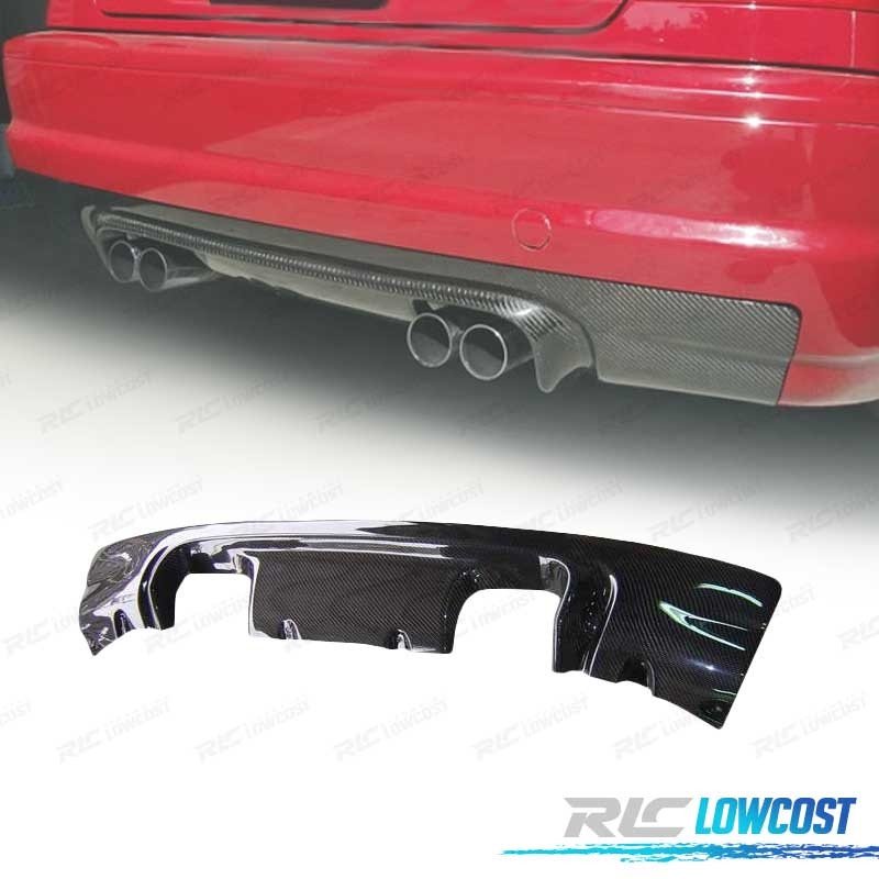 DIFUSOR BMW E46 98-07 LOOK M3 CARBONO
