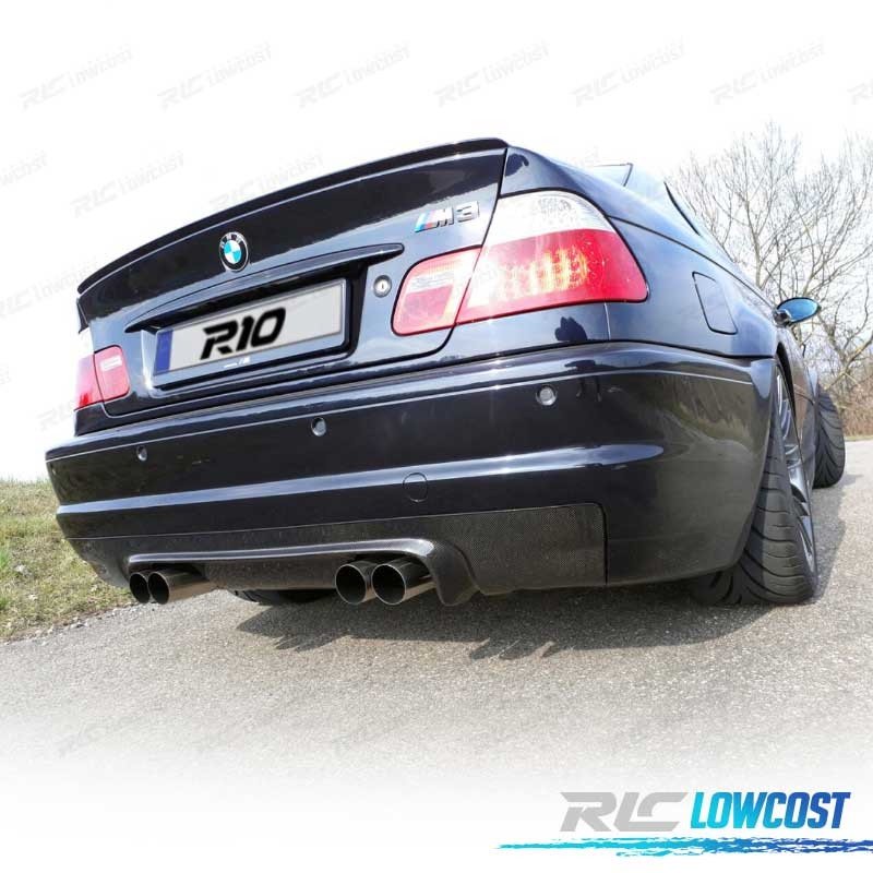 DIFUSOR BMW E46 98-07 LOOK M3 CARBONO - Imagen 3