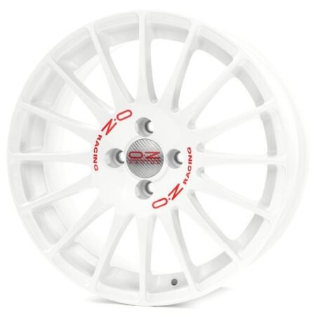 Llantas OZ RACING SUPERTURISMO WRC White/red