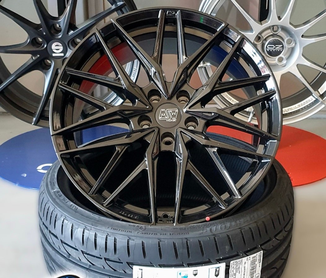 Llantas OZ RACING MSW 50 Negro brillo - Imagen 4