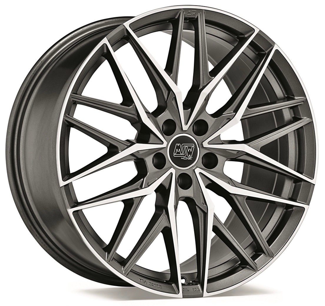Llantas OZ RACING MSW 50 Gunmetal-pulido