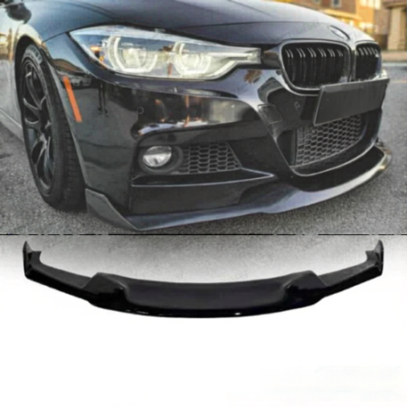 SPOILER LIP BMW F30 11-19 LOOK M TECH NEGRO BRILLO