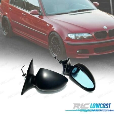 ESPEJOS RETROVISORES BMW E46 98-03 CALEFACTABLES MANUAL LOOK M3