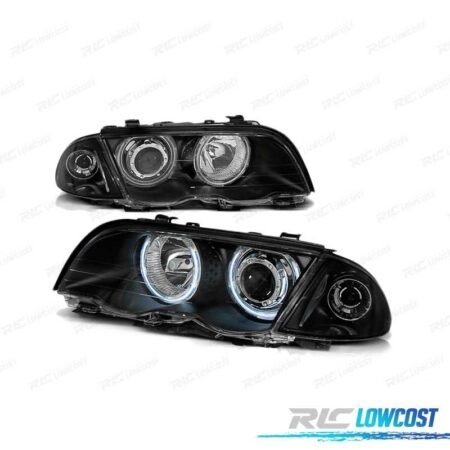 FAROS BMW SERIE 3 E46 98-01 OJOS ANGEL NEGROS