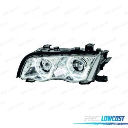 FAROS PARA BMW SERIE 3 E46 98-01 BERLINA TOURING FONDO CROMO