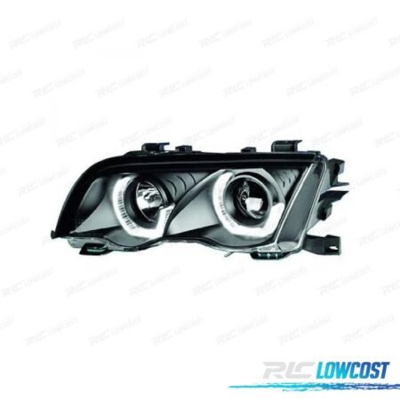 FAROS PARA BMW SERIE 3 E46 98-01 BERLINA TOURING FONDO NEGRO
